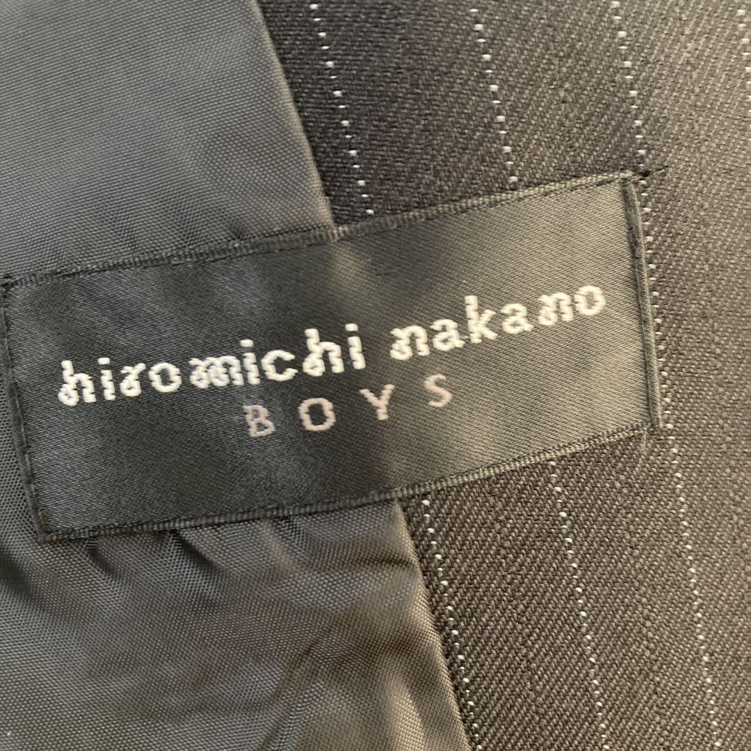 男の子　ブラック　スーツ　セレモニー　フォーマル　卒服