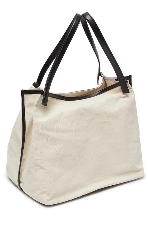 JILSANDERジルサンダーORIGAMIレザーキャンバストートバッグ新品 JILSANDERジルサンダーORIGAMIレザーキャンバストートバッグ新品