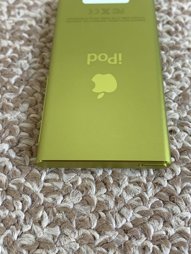 ☆美品 動作確認済 iPod nano 第7世代 イエロー Bluetooth