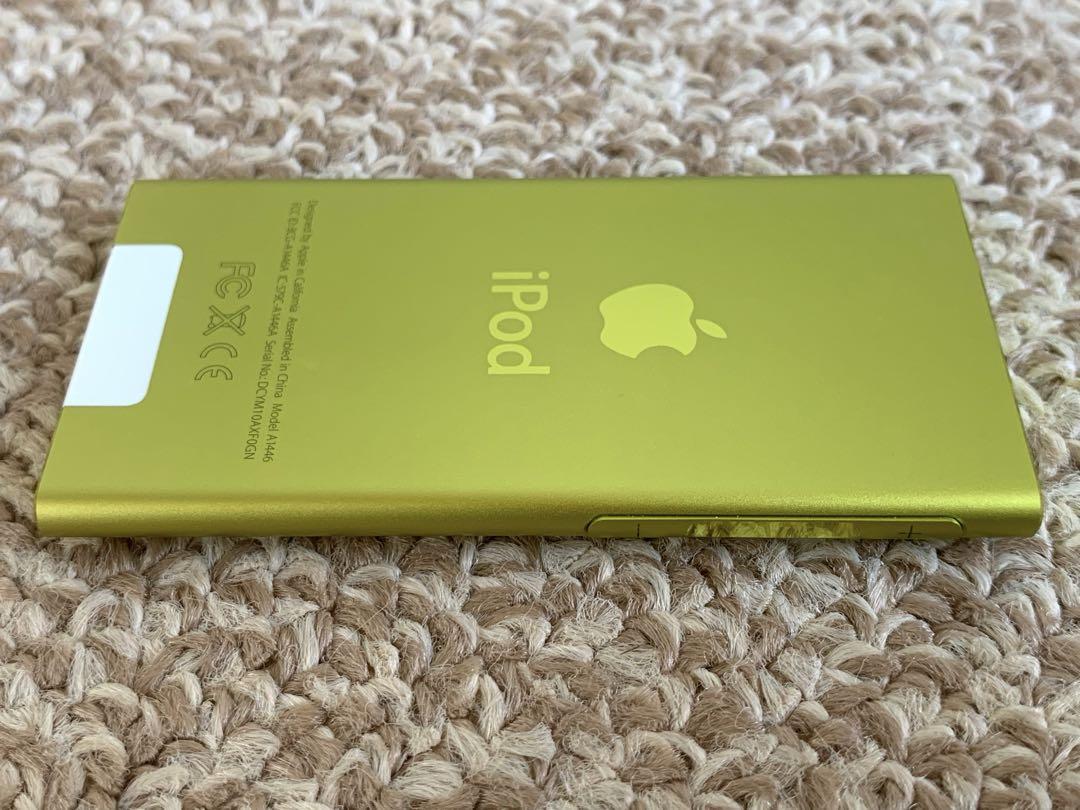 ☆美品 動作確認済 iPod nano 第7世代 イエロー Bluetooth