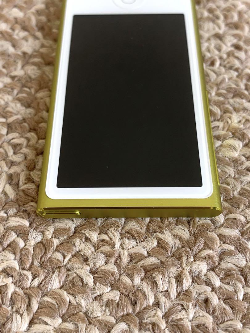 ☆美品 動作確認済 iPod nano 第7世代 イエロー Bluetooth