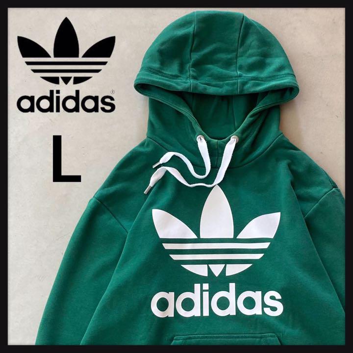 人気 L オーバーサイズ アディダス Adidas パーカー 人気メンズ L 緑 トレフォイル アディダス 人気 L オーバーサイズ アディダス Adidas パーカー 人気メンズ L 緑 トレフォイル アディダス