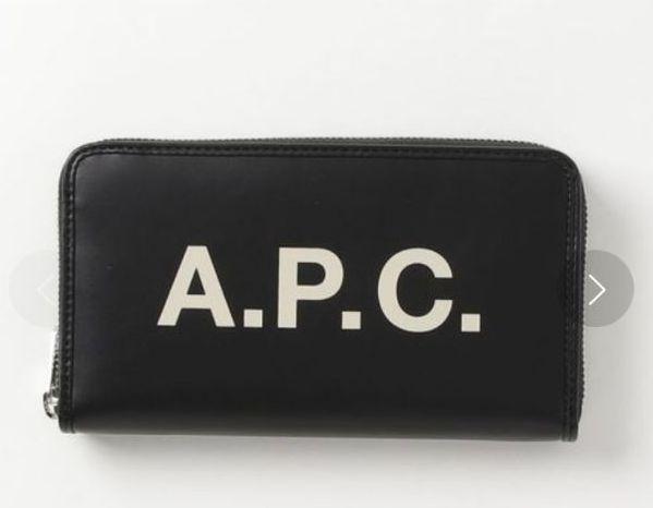 A.P.C. ロングウォレット 黒
