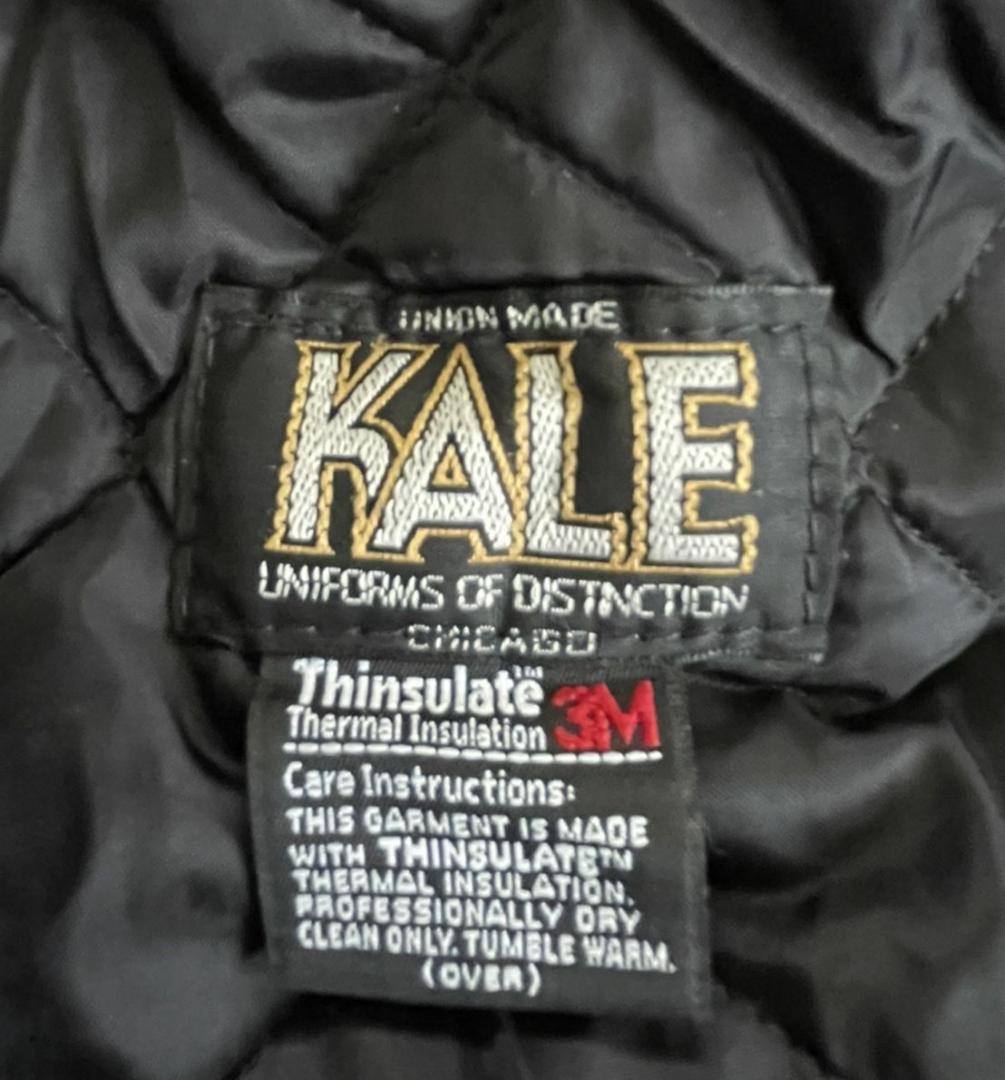 KALE 　US　ポリスレザージャケット　サイズ４０　アメリカ製