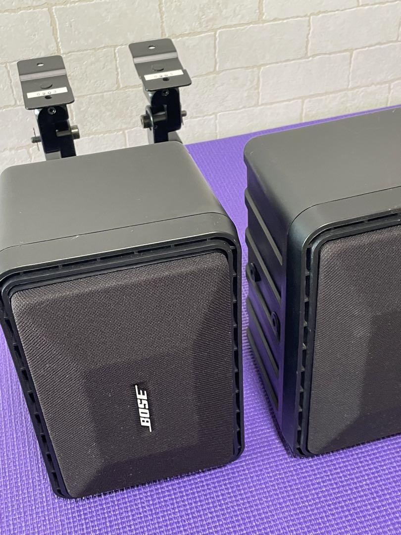 BOSE 101MMスピーカー2台セット 天吊りブラケット2個付属