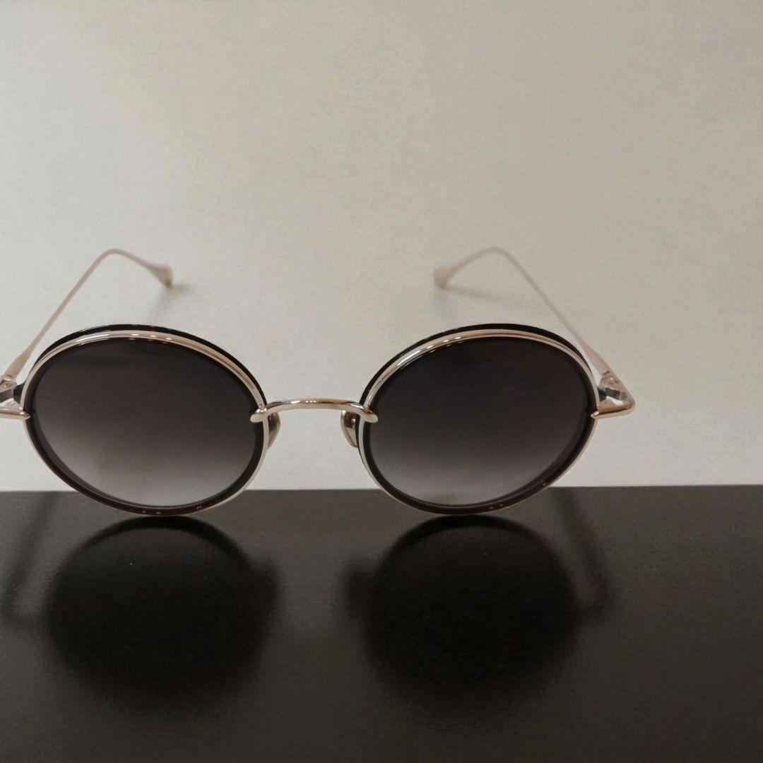 Francyn&Mercury ラウンド型メタルフレームサングラス Francyn&Mercury ラウンド型メタルフレームサングラス