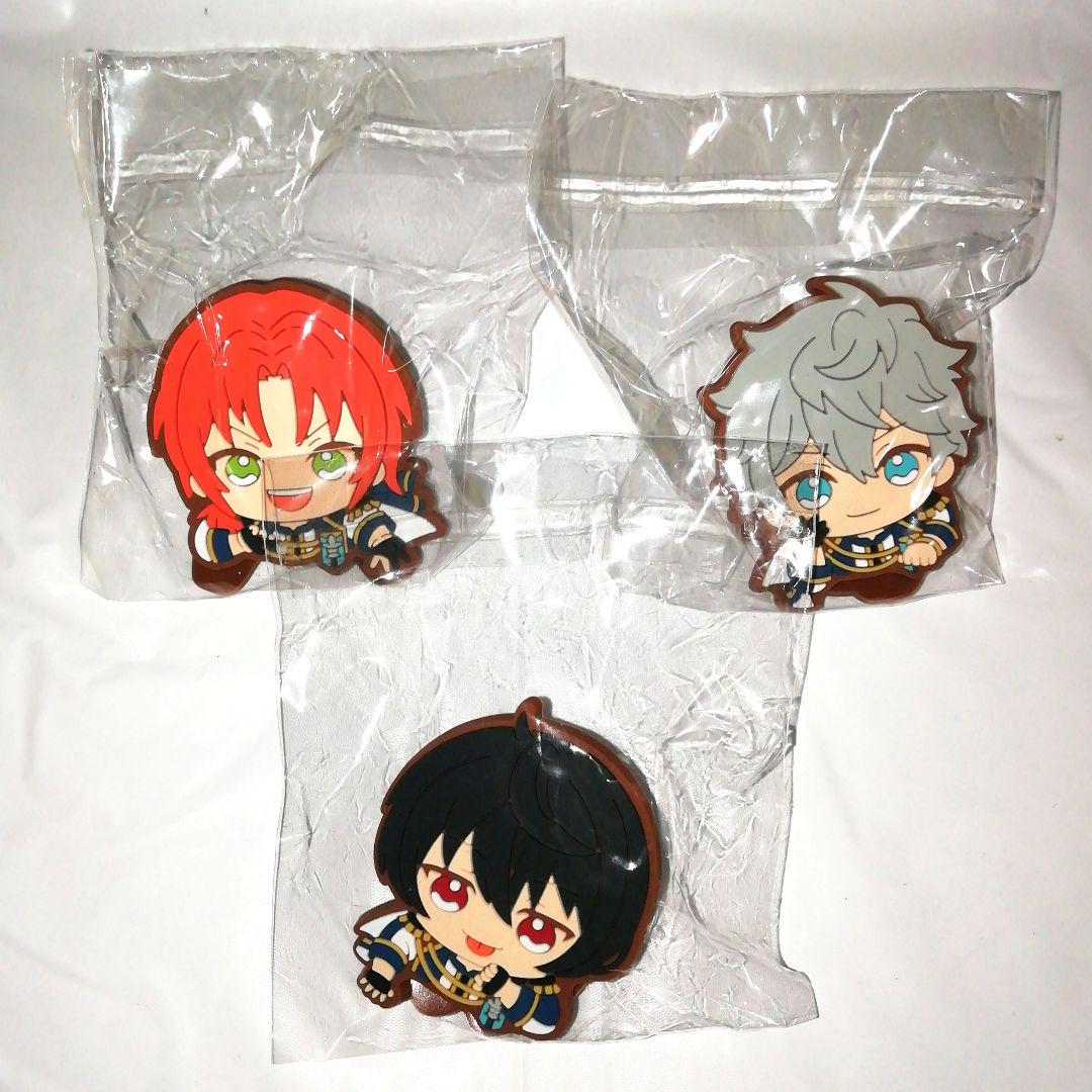 あんスタ のっかりラバークリップ 月永レオ 瀬名泉 朔間凛月 3点セット