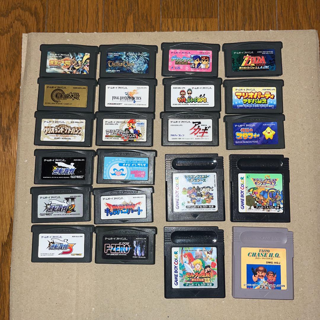 ゲームボーイアドバンス ゲームボーイカラー ゲームボーイソフト22本まとめ売り ゲームボーイアドバンス ゲームボーイカラー ゲームボーイソフト22本まとめ売り