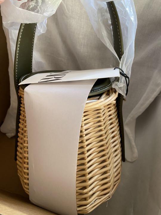 らくらくメ 2022SS かごバッグ ラタン 2ni3c-m79273365614 ZARA ラタンバスケットバッグ ∆ネットクラ