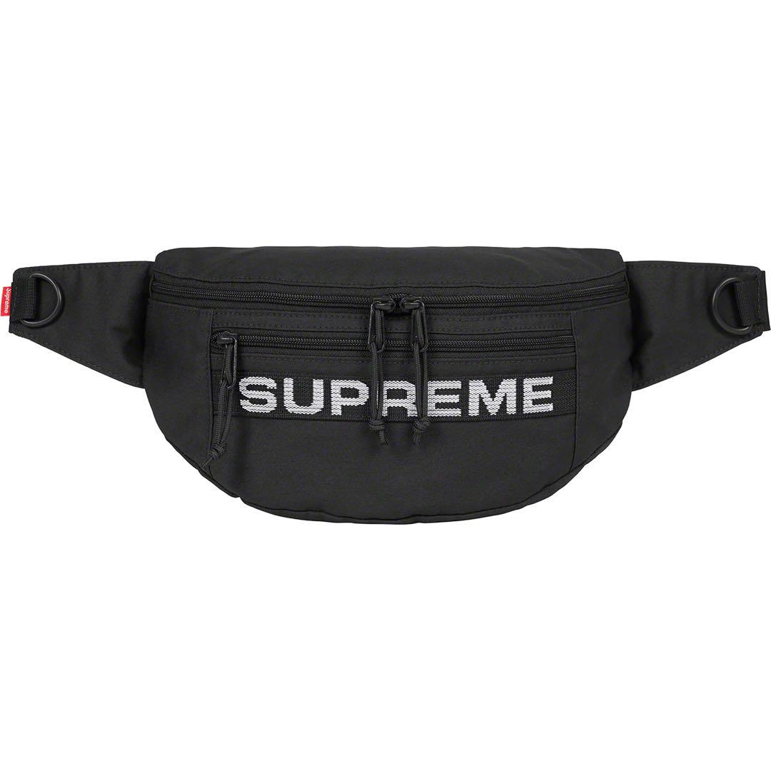 Supreme 23SS Field Waist Bag Black