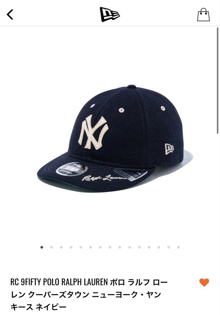 ニューエラ×ポロラルフローレン×MLBヤンキース ネイビー ニューエラ×ポロラルフローレン×MLBヤンキース ネイビー