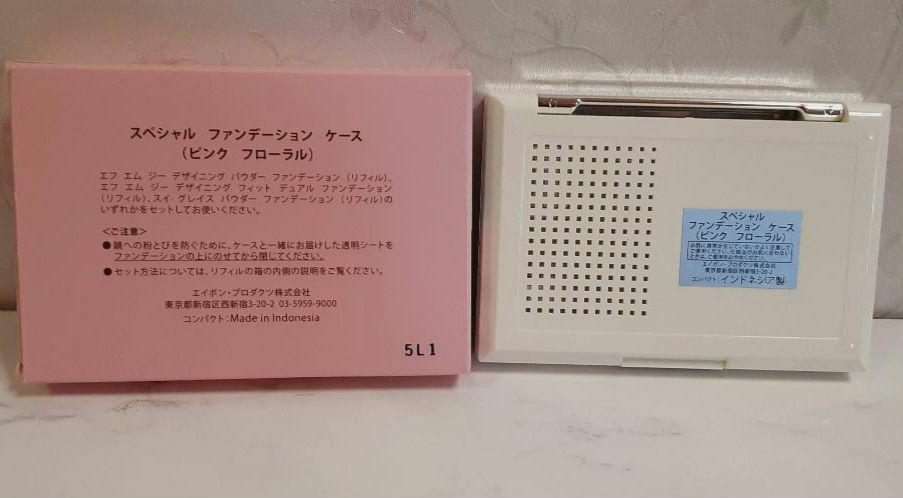 激安ブランド エフエムジーミッション ファンデーションケース ピンク