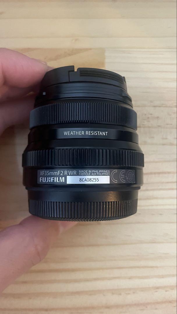 Fujinon フジ　XF35mmF2 R WR レンズ　美品