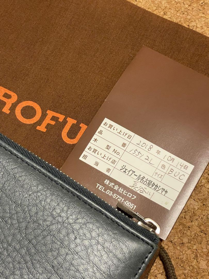 ◆感謝価格◆HIROFU◆ L字ファスナーレザー牛革ロングウォレット◆