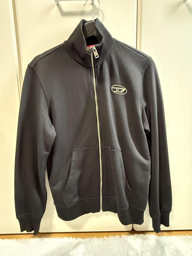 DIESEL メンズ ジップアップスウェット S-GINNI-ZIP-OD
