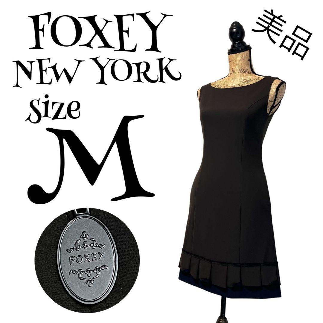 38 FOXEY NEY YORK ノースリーブ ドレスワンピース