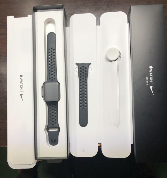 在庫好評 APPLE WATCH3 NIKE 42mm iCrRH-m79281763023 得価最新作