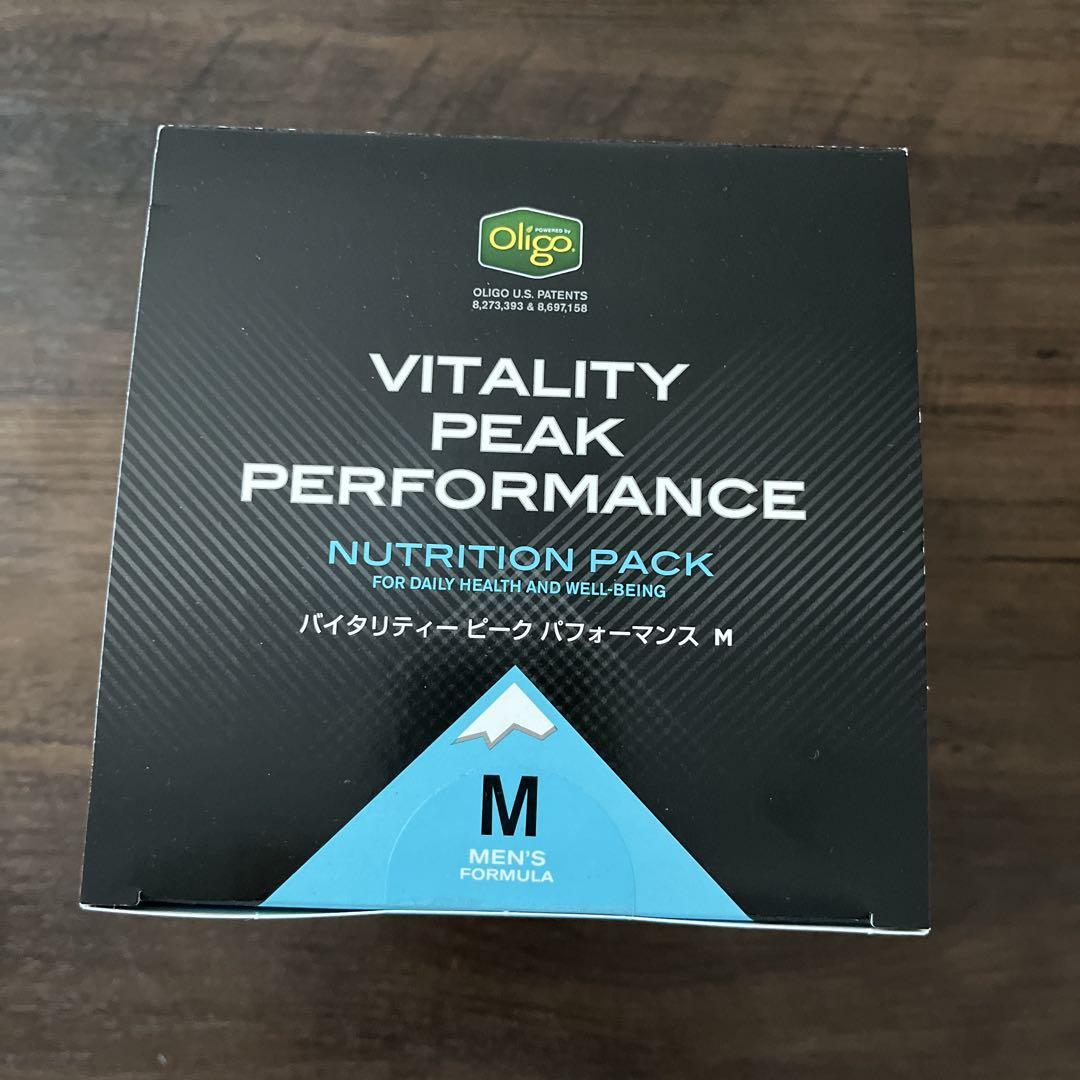 新品　メラルーカ バイタリティーピークパフォーマンス M 男性用 30日　正規品