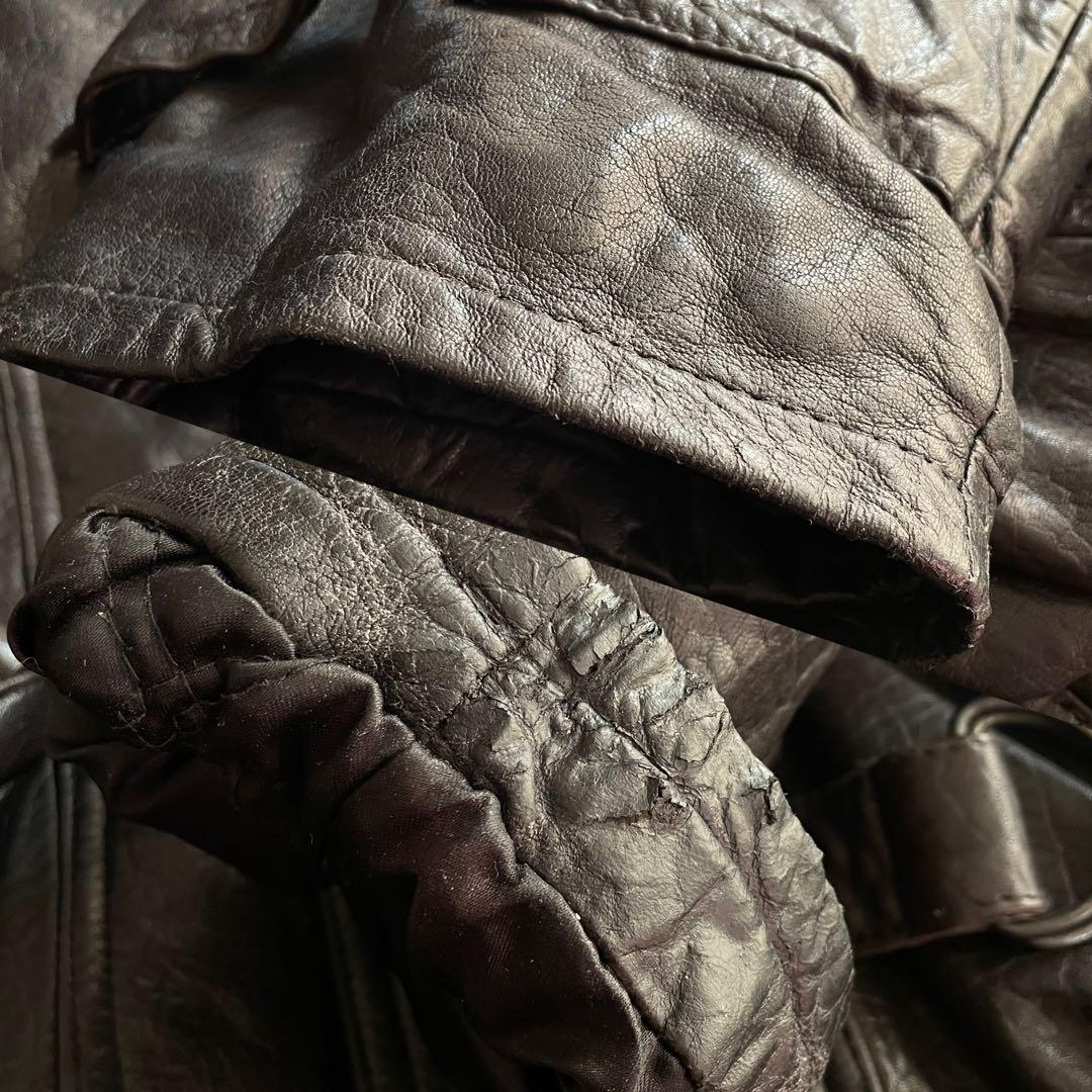 ナ*害様 Skins West ☆本革☆ leather ‘bomber jac