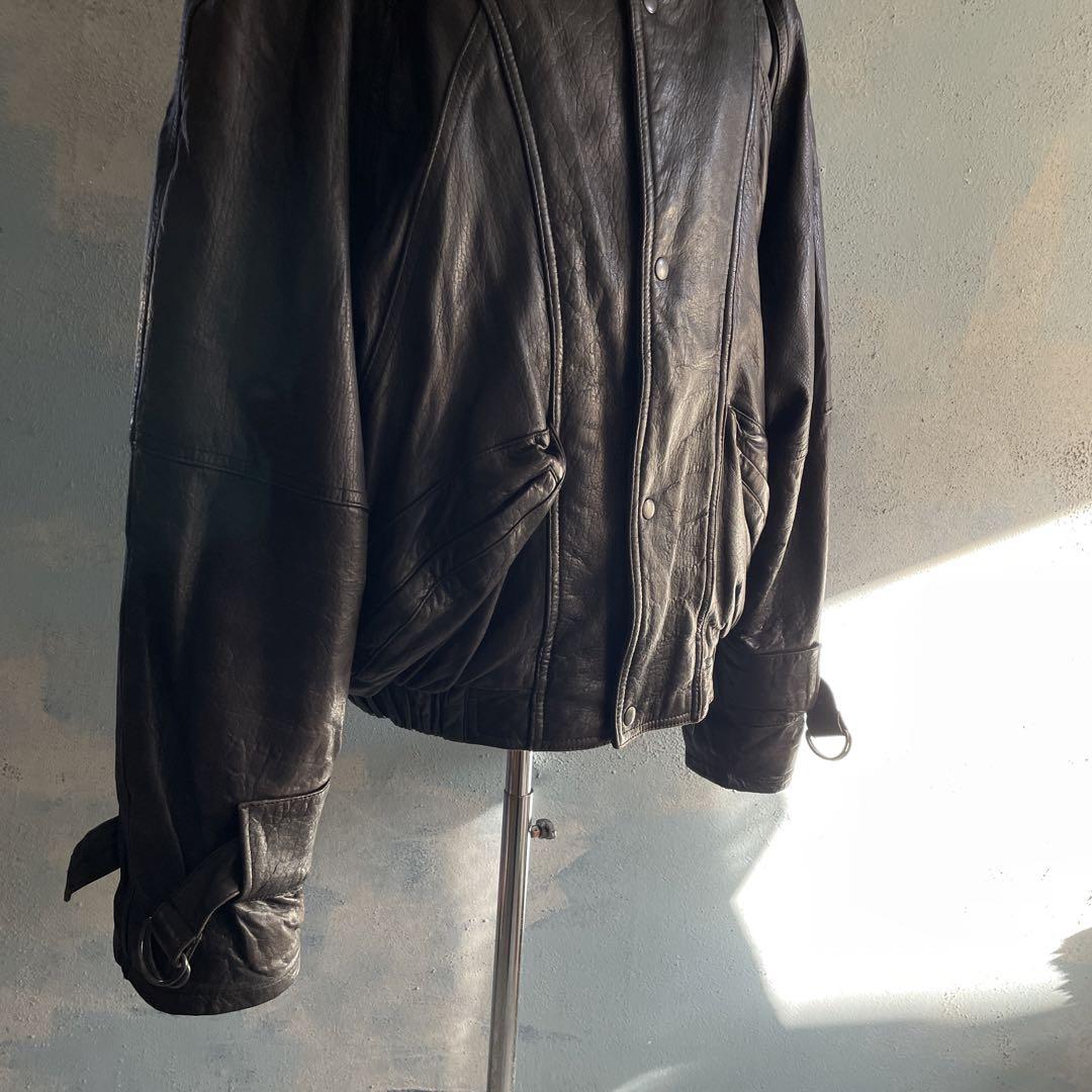 ナ*害様 Skins West ☆本革☆ leather ‘bomber jac
