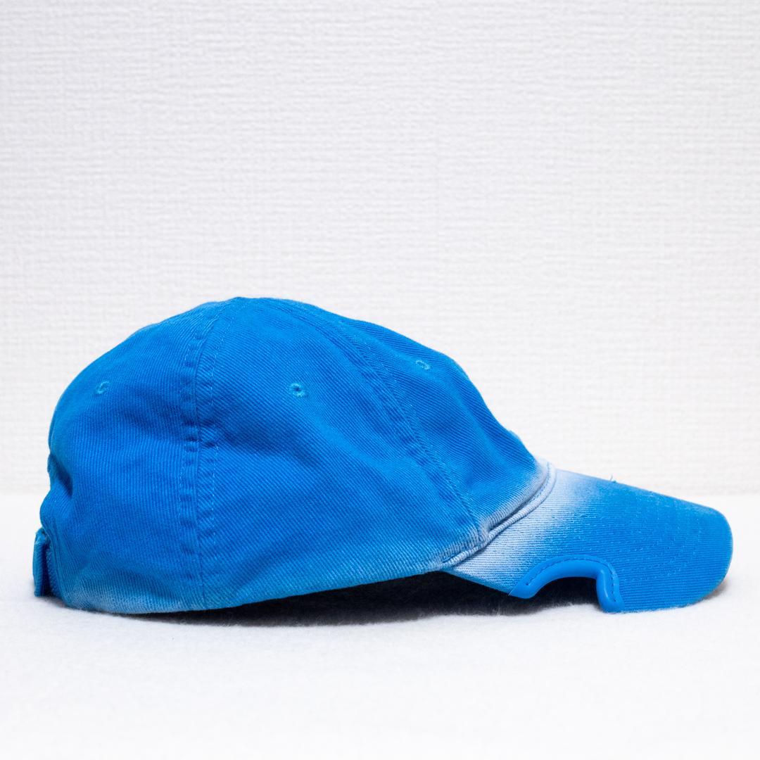 最新入荷 BALENCIAGA x adidas コラボ キャップ ヴィンテージ加工 帽子