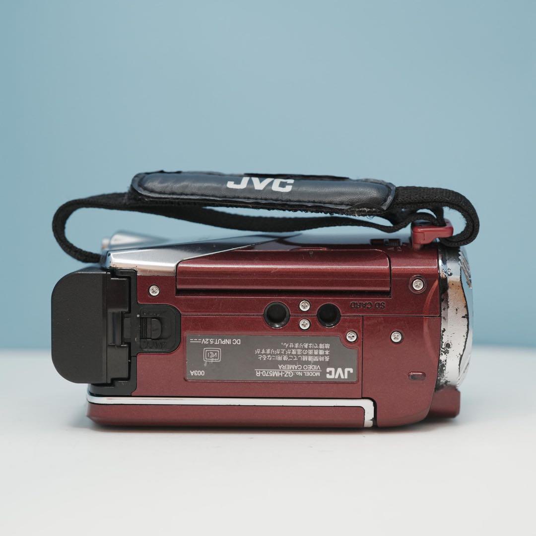 JVC Everio GZ-HM570-R ビデオカメラ a3786 ビデオカメラ