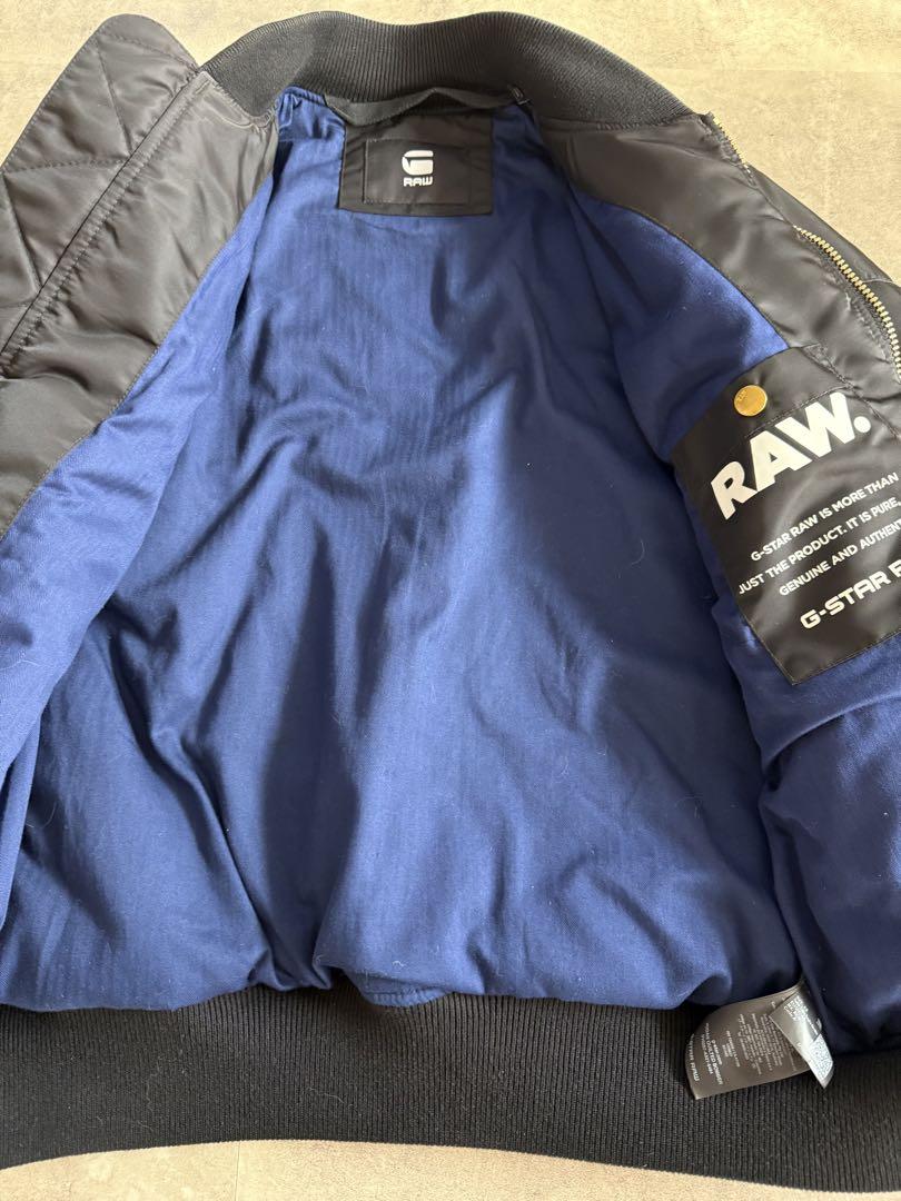 美品　g-star raw Vodan Quilted BomberJacket