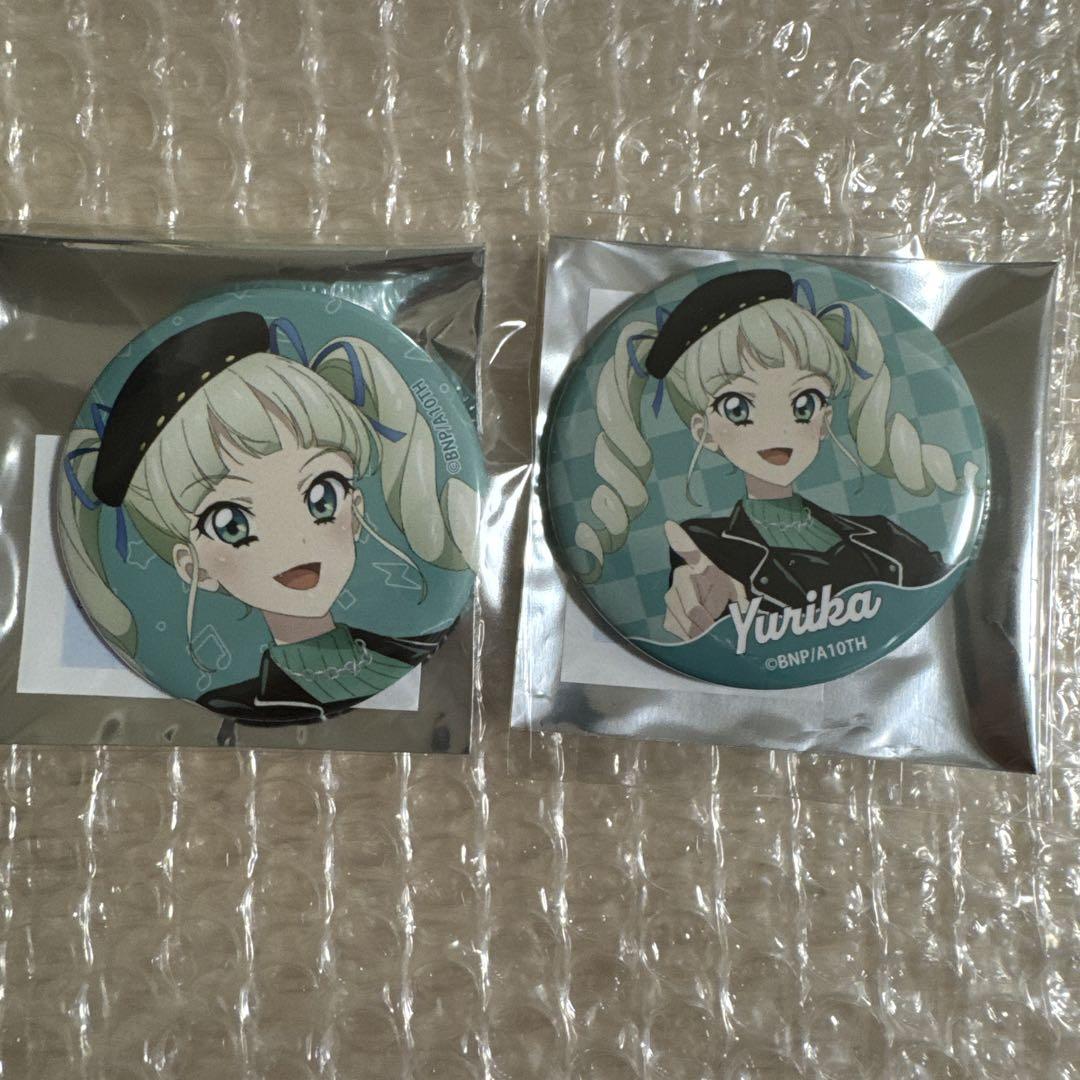 アイカツ タワレコ カジュアルロック 藤堂ユリカ 引き 缶バッジ 42個 アイカツ タワレコ カジュアルロック 藤堂ユリカ 引き 缶バッジ
