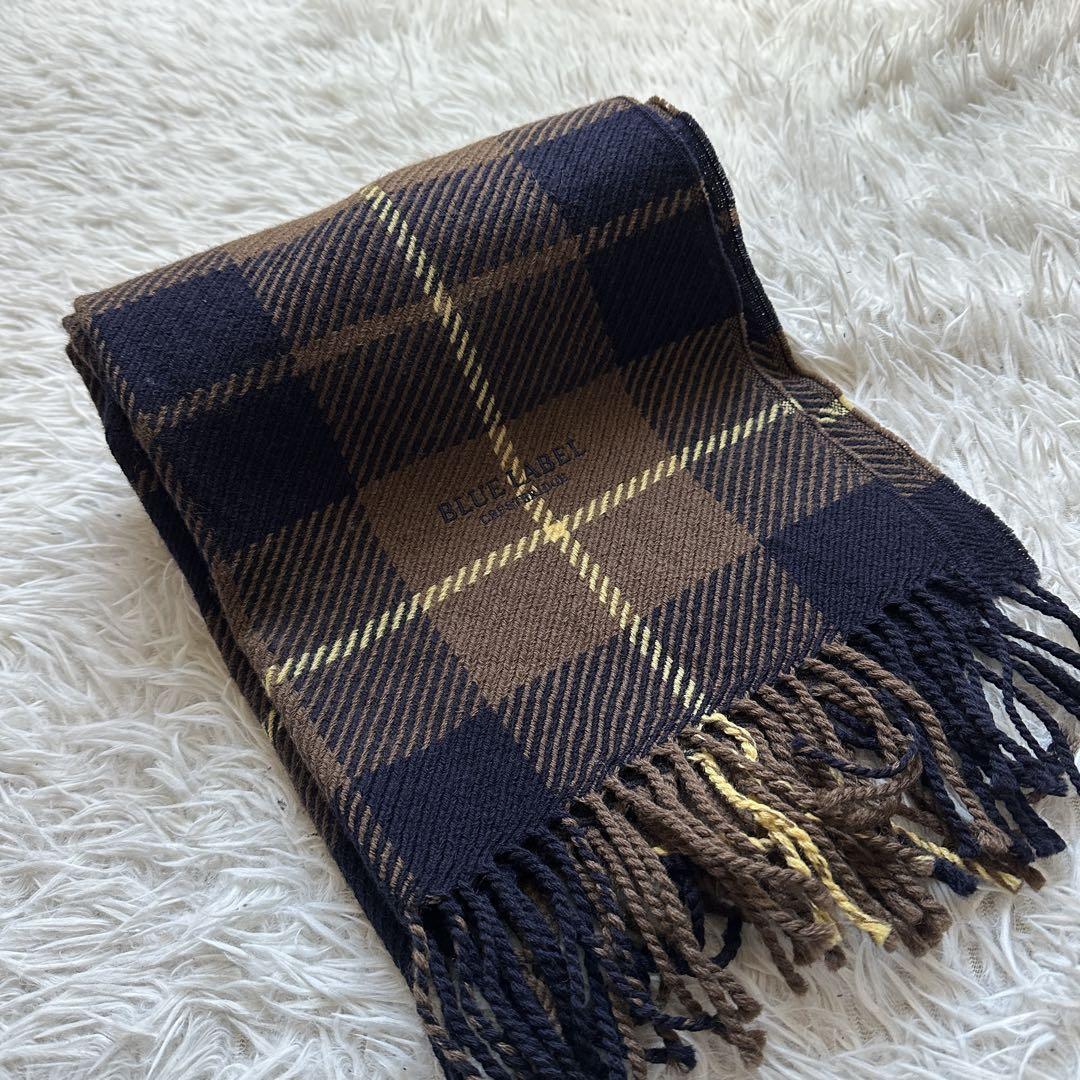 即日発送 BLUE LABEL CRESTBRIDGE 大判 マフラー