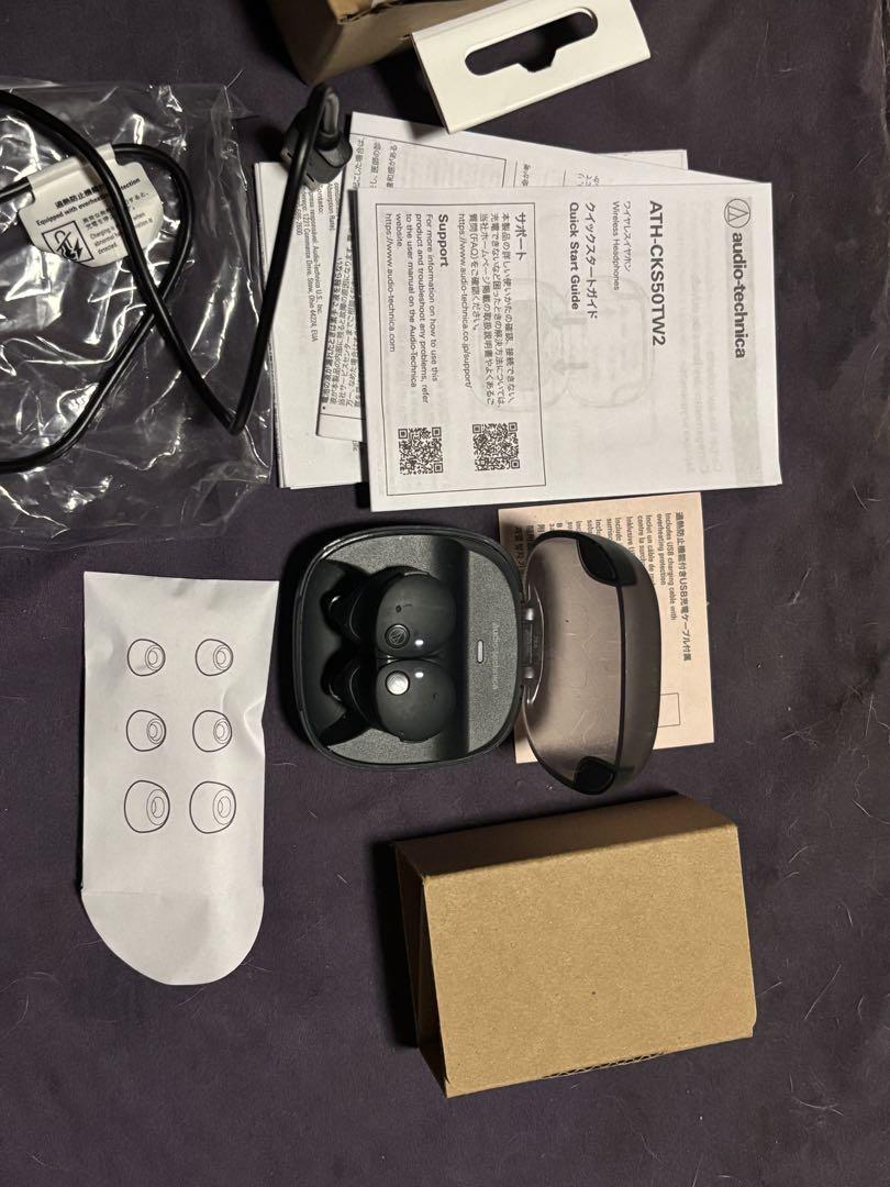 タ*ロ様 Audio-Technica ATH-CKS50TW2 ワイヤレスイヤ