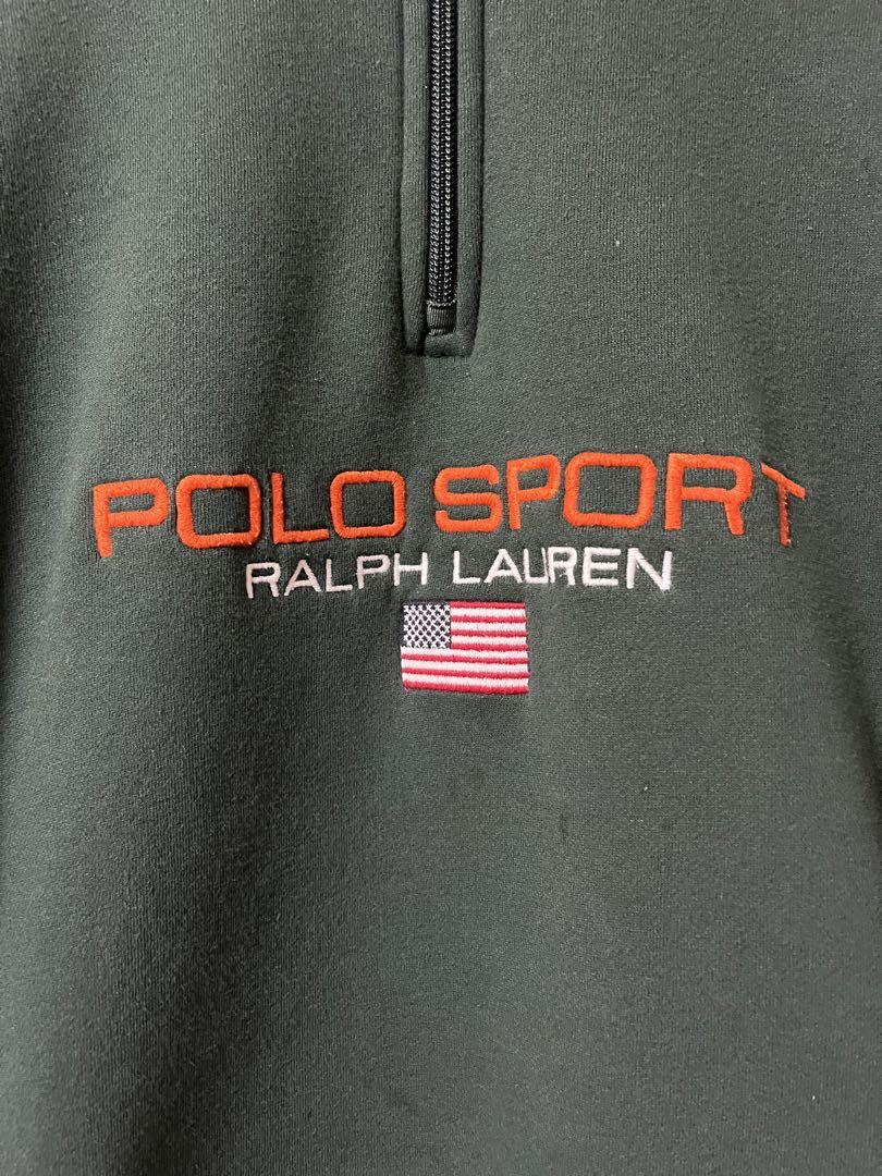 POLO SPORT Ralph Lauren 90s ハーフジップ