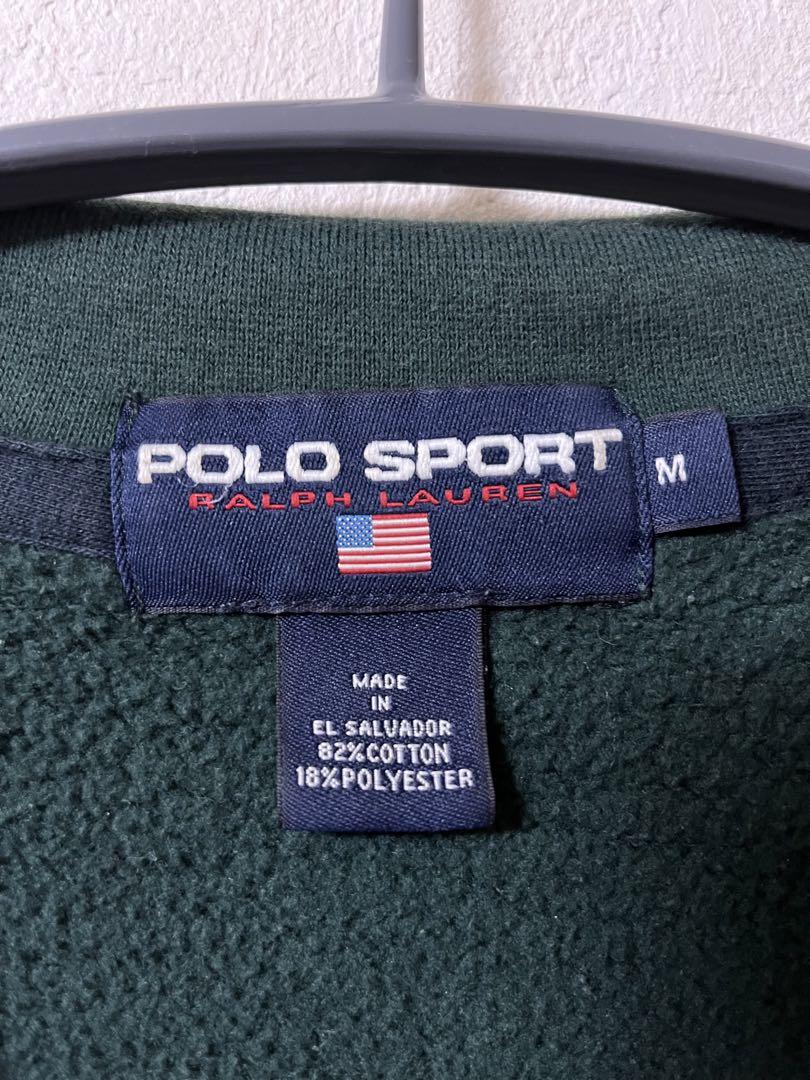 POLO SPORT Ralph Lauren 90s ハーフジップ
