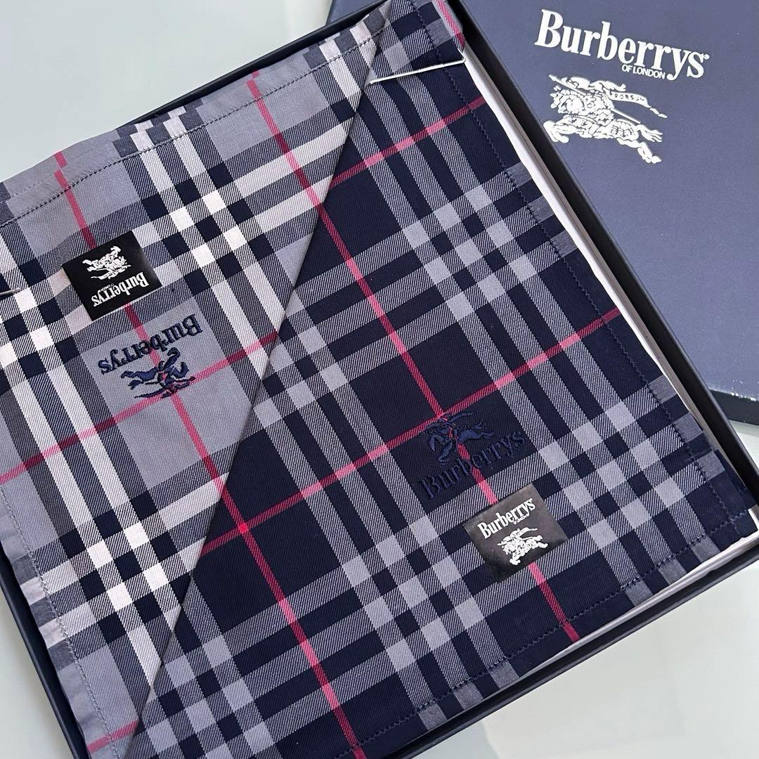 まっちゃのま様専用　Burberrys バーバリー　ノバチェック　ハンカチ　2枚