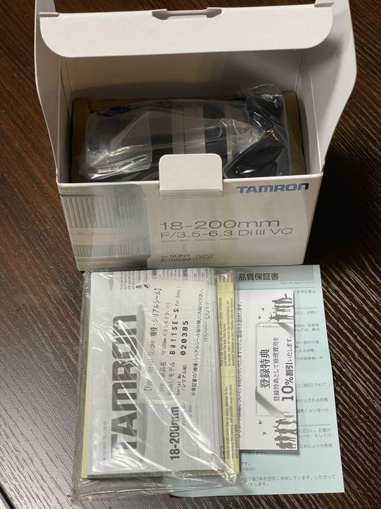 正規品新品 TAMRON 18-200MM F3.5-6.3 Di III VC ソニーE T7ObZ-m79289044384 正規店得価