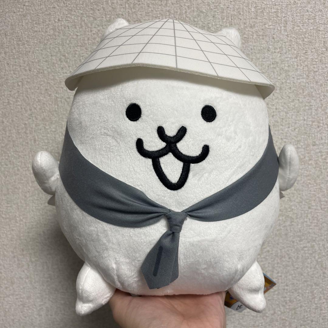 にゃんこ大戦争 BIGかさじぞう ぬいぐるみ - メルカリ