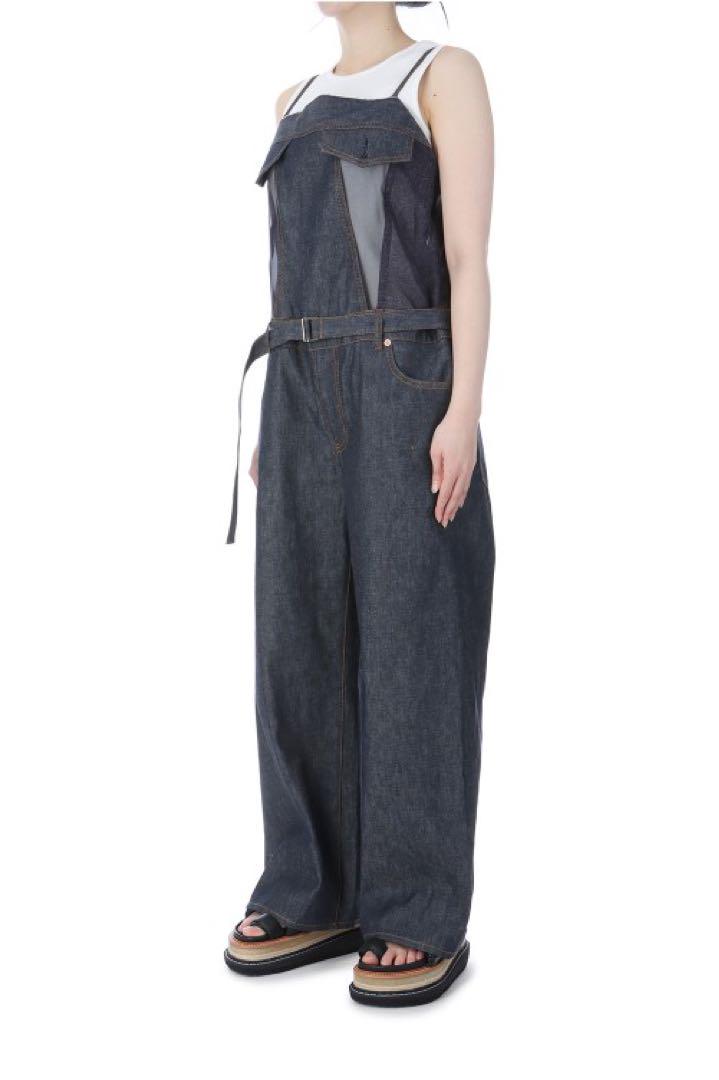 【sacai】サカイ　Denim Mix Jumpsuit
