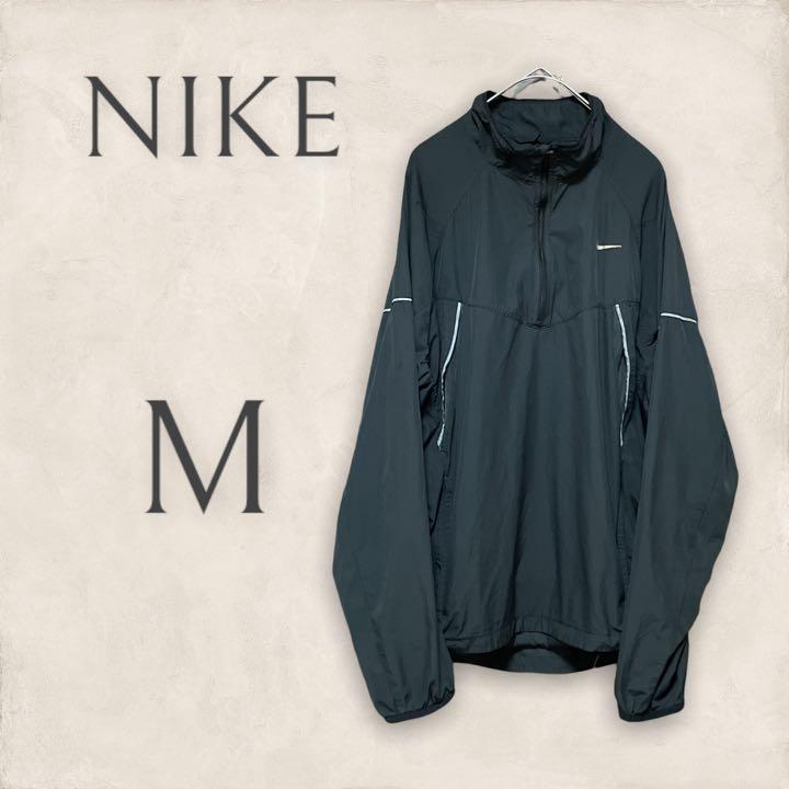 NIKE ナイキ ナイロンジャケット M ブラック メッシュ