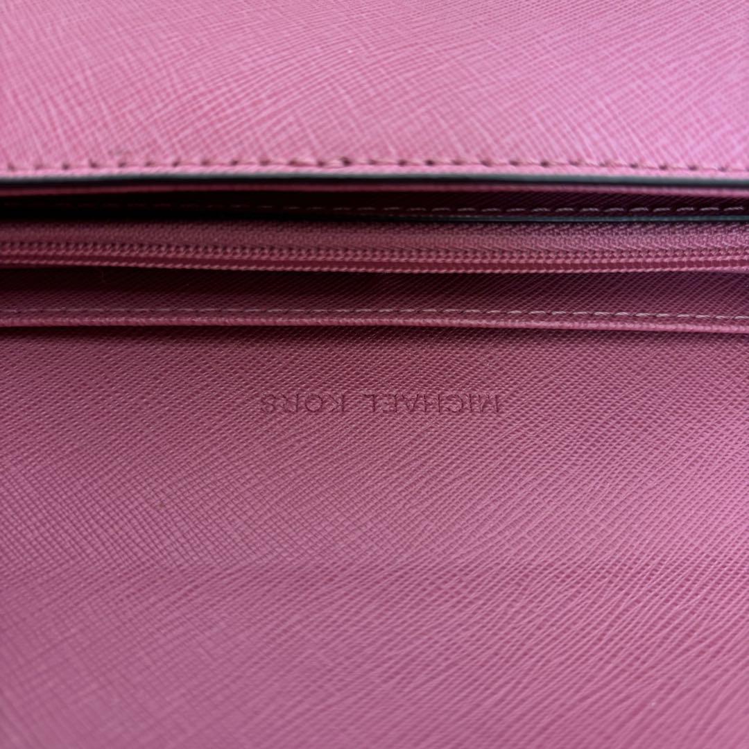 【新品未使用】MICHAEL KORS マイケルコース 長財布　ピンク