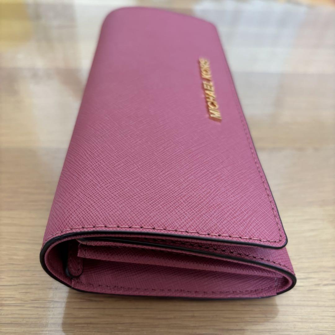 【新品未使用】MICHAEL KORS マイケルコース 長財布　ピンク