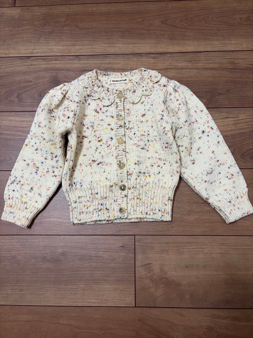 misha puff Ellie Cardigan Confetti 16120cm Misha&Puff