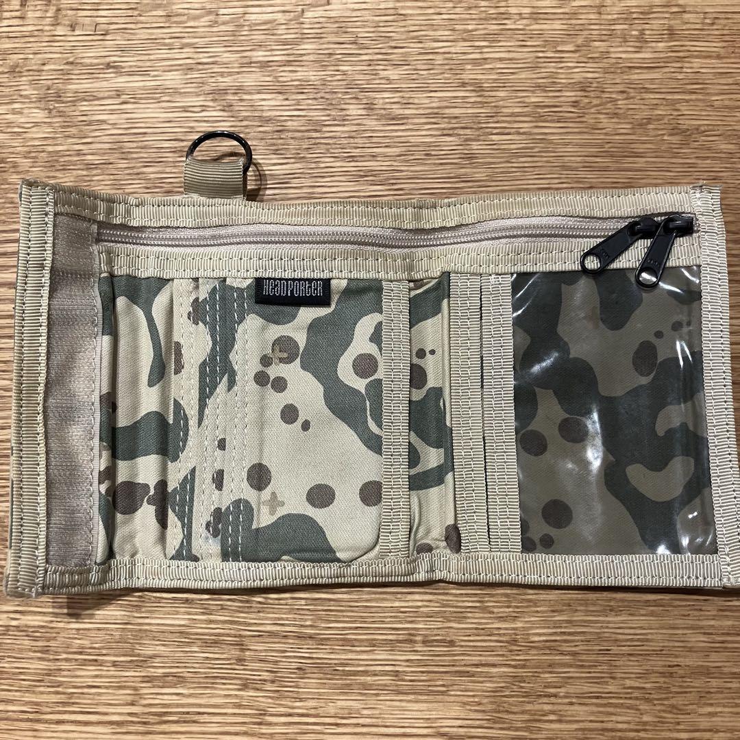 HEAD PORTER ヘッドポーター パイソン柄 二つ折り財布 ポーター HEAD PORTER ヘッドポーター パイソン柄 財布 ウォレット 総柄