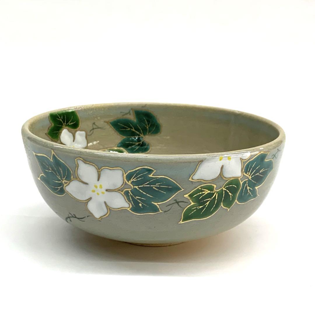 〇【茶器/茶道具 ガラス抹茶茶碗（硝子抹茶茶碗）】 ガラス