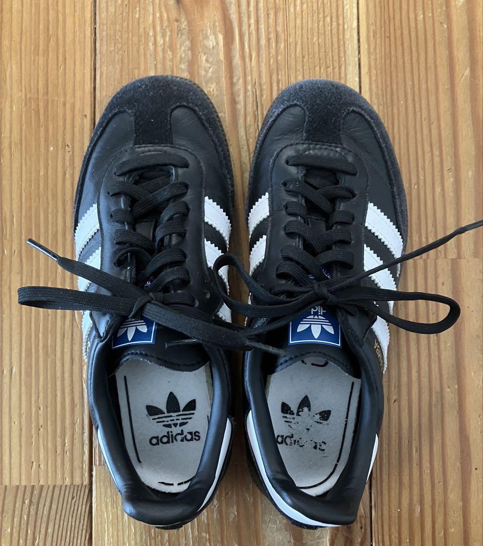 adidas /sambaサンバ　黒スニーカー20センチ