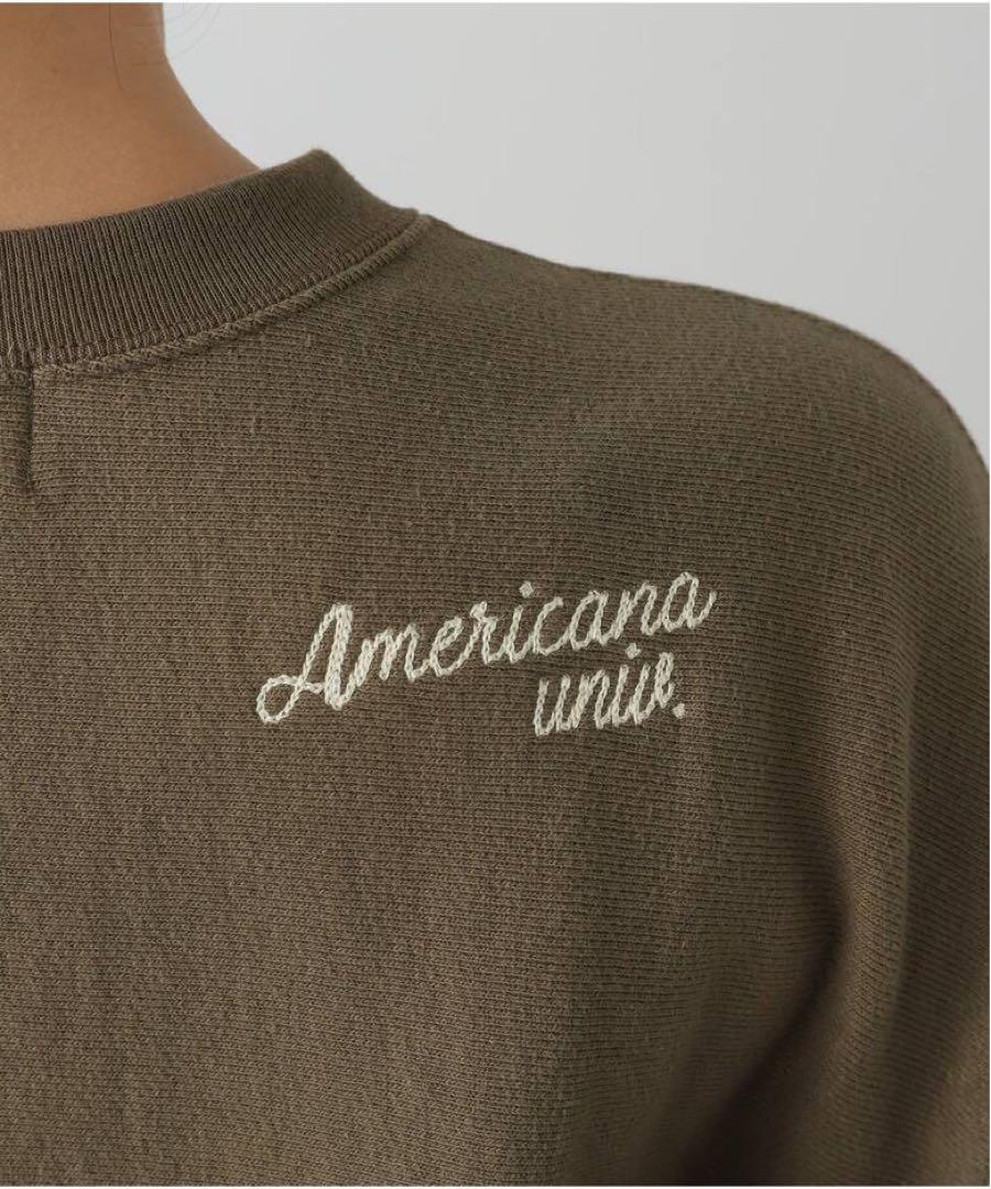 AMERICANA/アメリカーナ】 HALF SLEEVE SWEAT - メルカリ