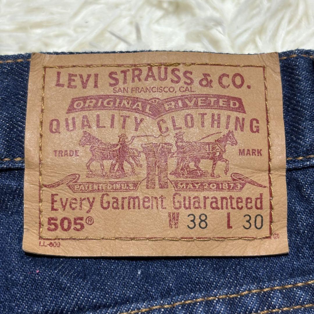 ✨メキシコ製✨ LEVI'S 505 赤文字 2001年製 刻印378 W38