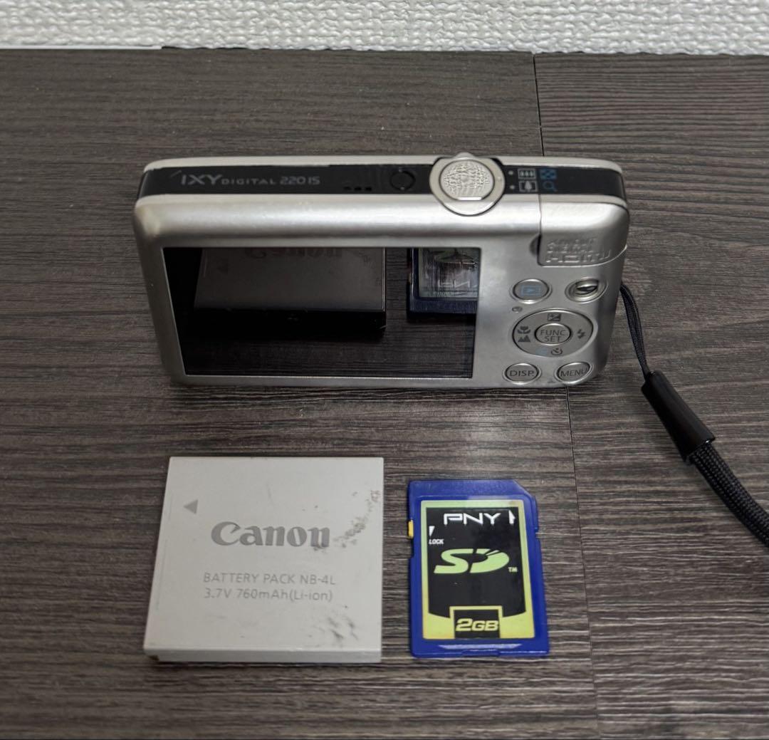 「ジャンク品」Canon IXY DIGITAL 220 IS コンパクトカメラ