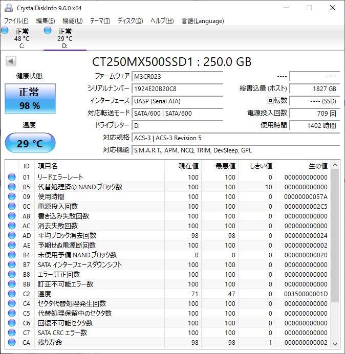 SSD 250GB