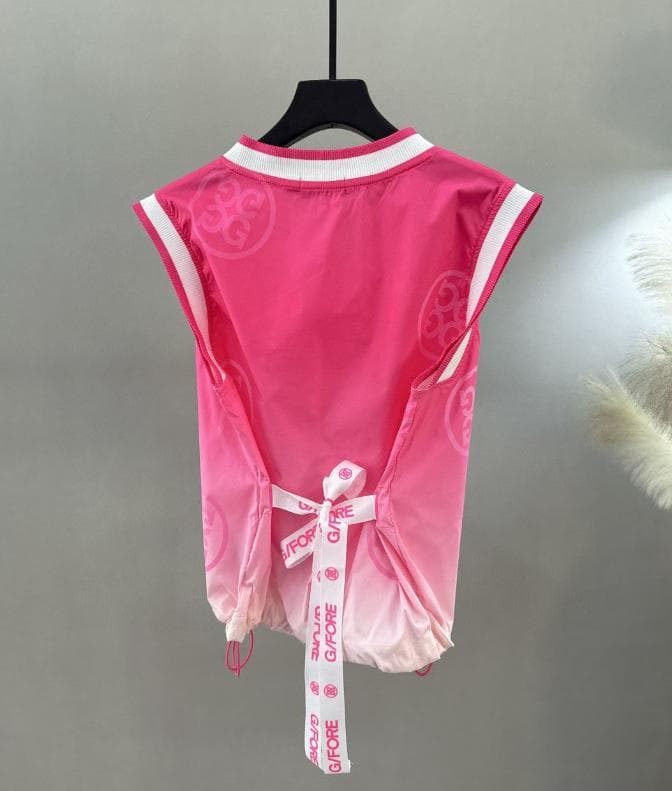 Malbon Golfマルボン セットアップ ポロシャツ＆スカート 桜ピンク ✨