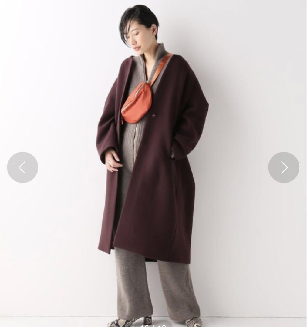 定価41800円 CITYSHOP OVER COCOON コート ブラウン
