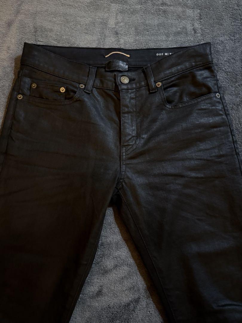 エディ期　SAINT LAURENT COATING PANTS